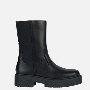 Geox Spherica Ec7 Black Chelsea Boots Size 40/10